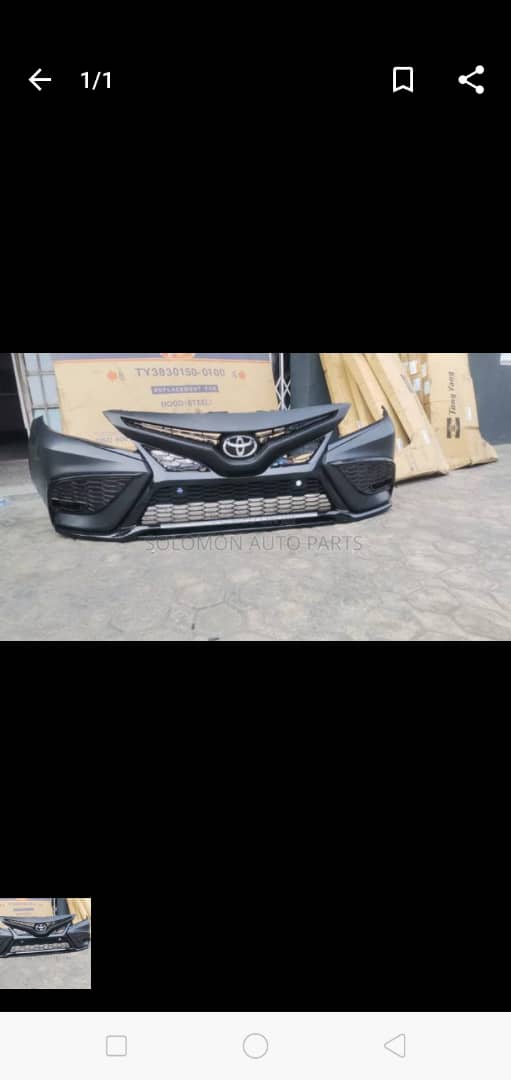 Complete bumper Camry 2018